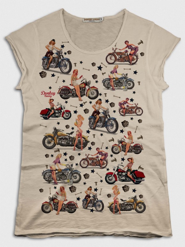 All over Pinup Moto