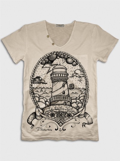 Lighthouse in the Storm