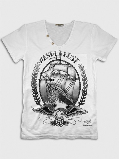 Eagle with Sailing Ship