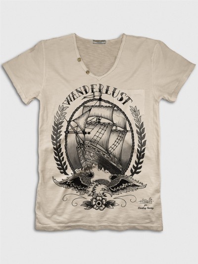 Eagle with Sailing Ship