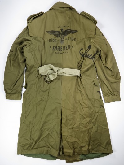 Kustom military trench coat