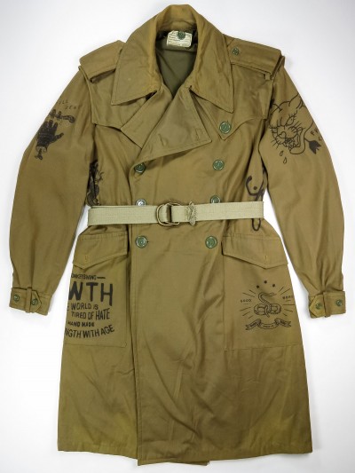 Kustom military trench coat