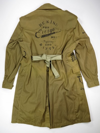 Kustom military trench coat