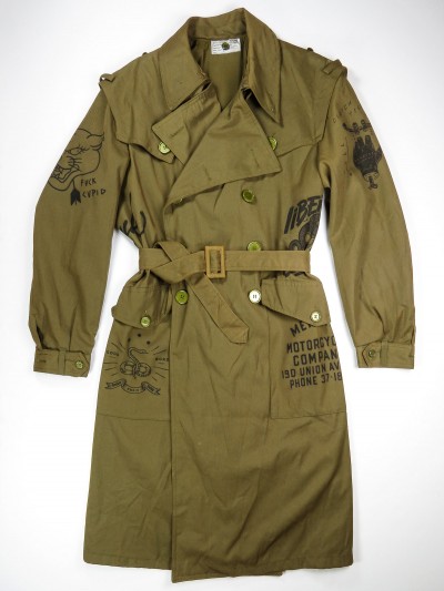 Kustom military trench coat
