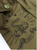 Kustom military trench coat