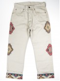 Levi's 551 jeans with Navajo design
