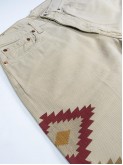 Jeans Levi's 551 con design Navajo