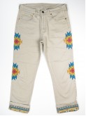 Levi's 530 jeans with Navajo design
